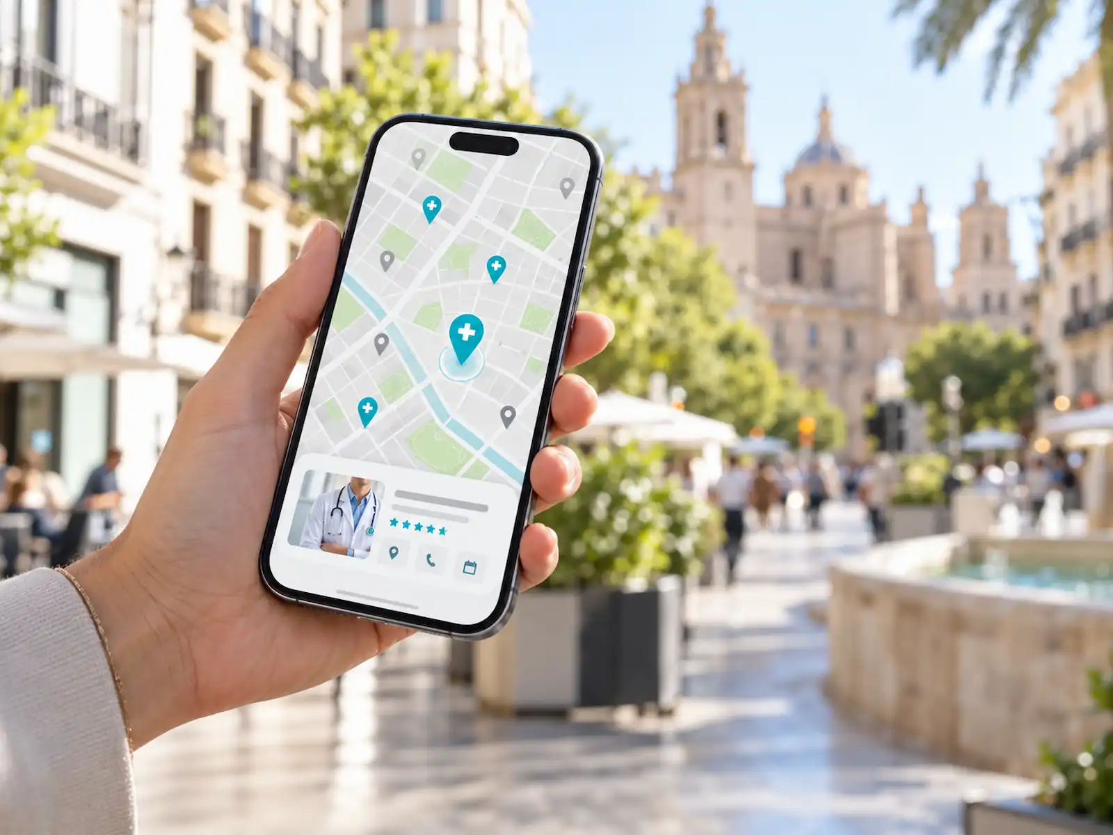 Google Maps para consulta de medicina general