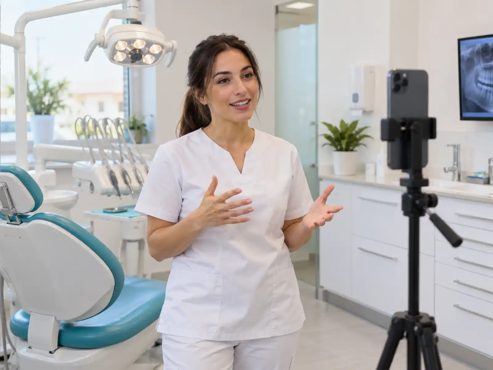 Creatividades de Meta Ads para clínica dental