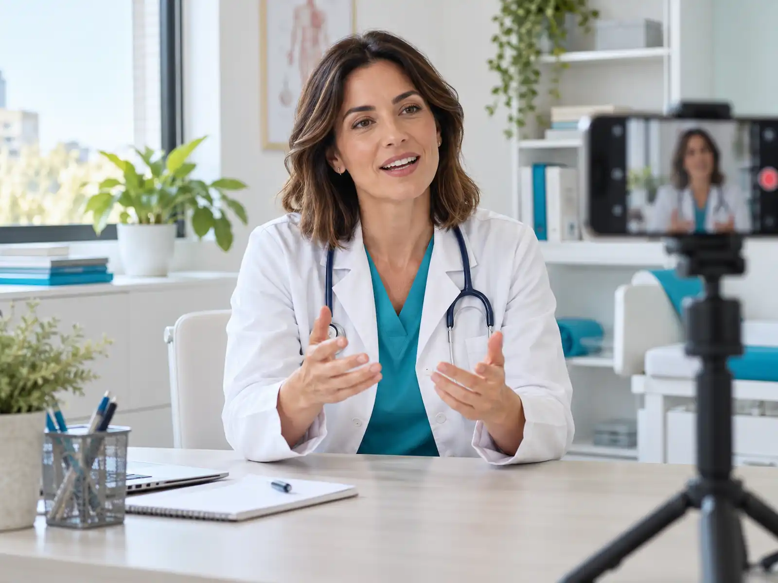 Contenido en redes para médicos