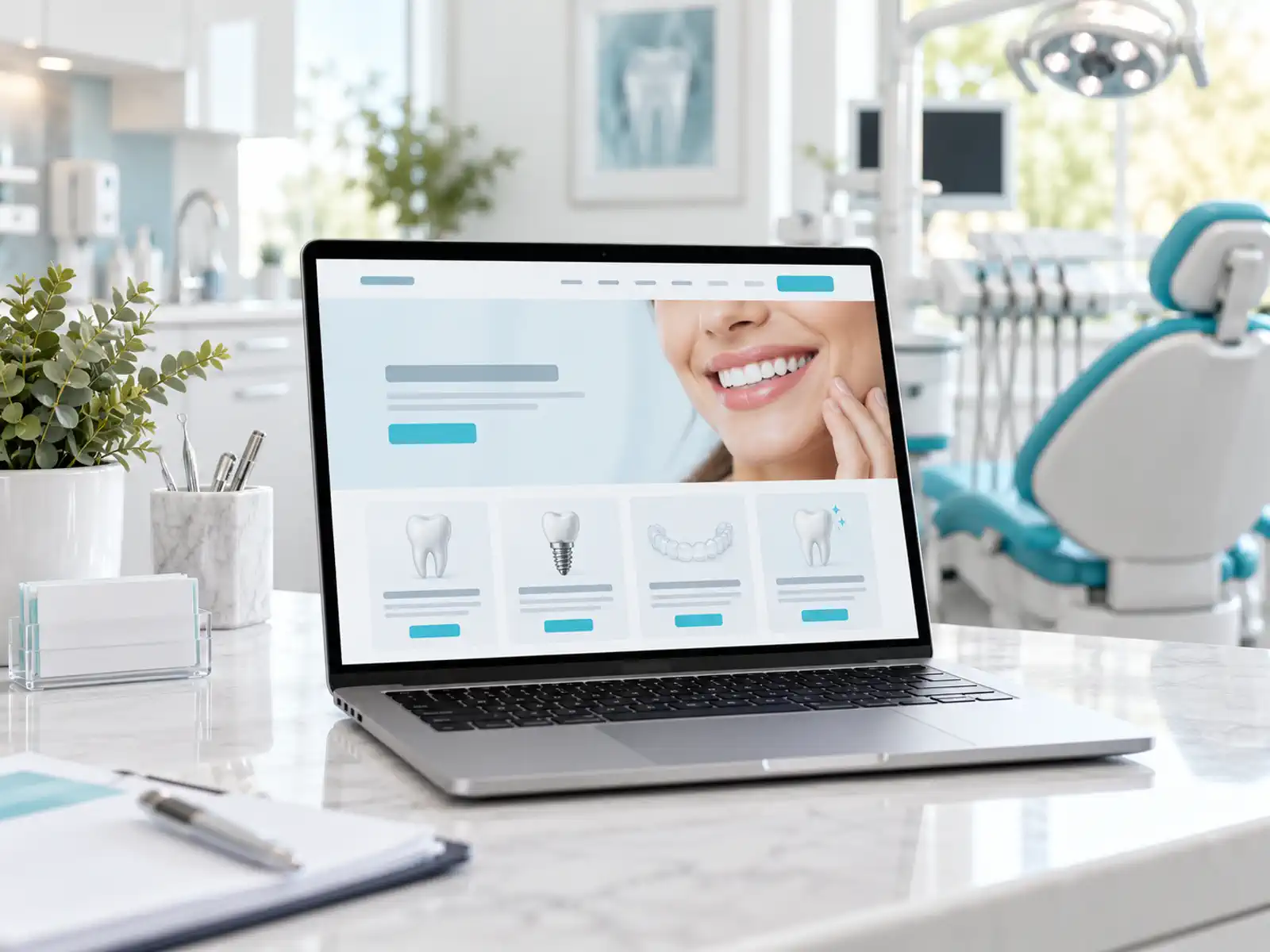 Arquitectura SEO de una clínica dental