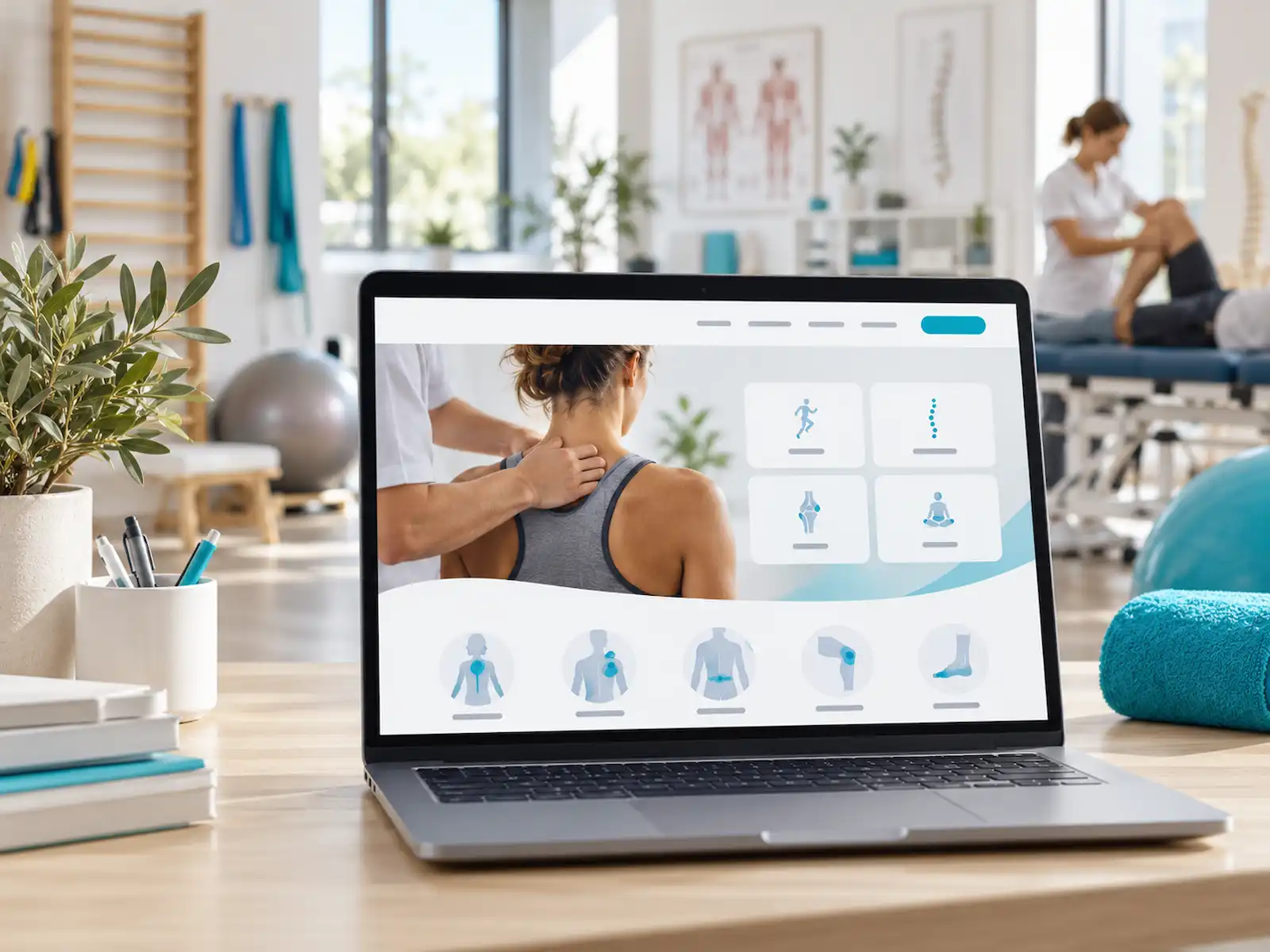 Arquitectura SEO de una clínica de fisioterapia