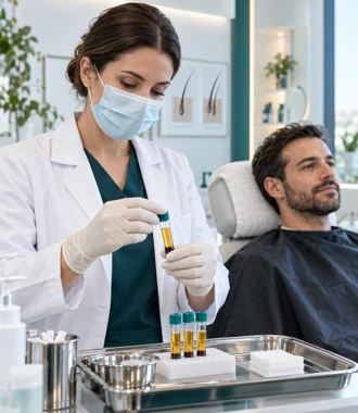 PRP capilar con plasma rico en plaquetas