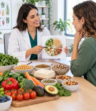Consulta de alimentacion vegetariana y vegana equilibrada