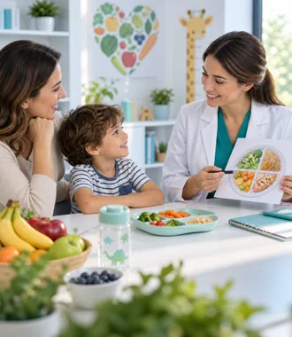 Consulta de nutricion infantil y familiar